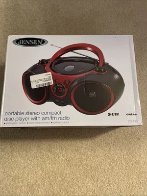 Jensen CD-490 Sport Stereo CD Player with AM/FM, Aux  - Image 1 of 3