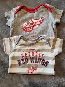 Juego de traje corporal infantil REEBOK NHL Detroit Red Wings - Imagen 1 de 6