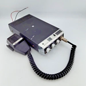 1970's Midland CB Radio Transceiver w/ Mic Powers On - UNTESTED Parts - READ - Picture 1 of 11
