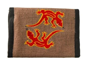 Portefeuille Ethnique - Fait à la main par des artisans - marron - Gecko # 9525 - Imagen 1 de 4