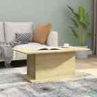 Vidaxl Coffee Table Sonoma Oak 102x55.5x40 Cm Engineered Wood