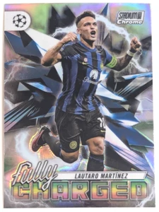 2023-24 UEFA Stadium Club LAUTARO MARTINEZ refractor completamente cargado REAL MADRID - Imagen 1 de 1