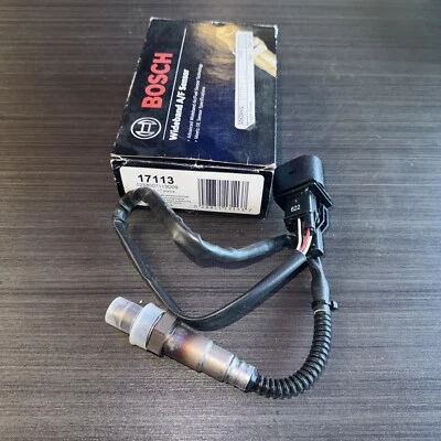Sensor de oxigênio Bosch NOS 17113 PARA AUDI A4 A4 QUATTRO A4 CABRIOLET 02-06 A6 A6... - Imagem 1 de 3