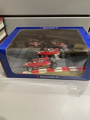 BRUMM AS28 FERRARI 126C2 20° ANNIVERSARIO VELLENEUVE-PIRONI DUEL 1982/2002 - Immagine 1 di 4