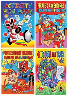 Bambini A4 Imparare Attività, Puzzle, Disegno Schizzo Carta & Colorare Books - Immagine 1 di 4