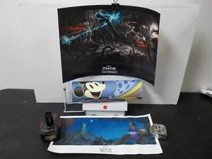G421 Disney MCU Marvel D23 THOR Wish Mickey Gold Member Gift Set Posters - Picture 1 of 11