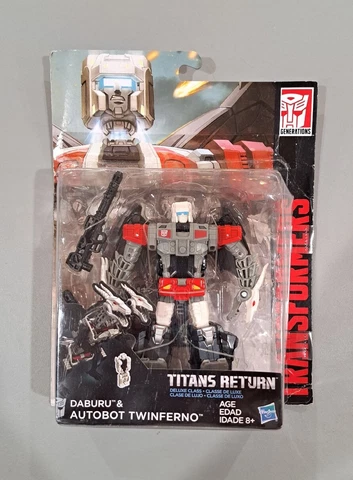 Transformers Titans Return Daburu & Twinferno 2 Head Dragon MISB! Brand New! Cover