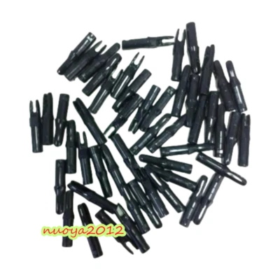 20Pcs ID 6.2mm Shooting Archery Arrows Nocks Tail Carbon Blended Arrow Tips - Image 1 of 4