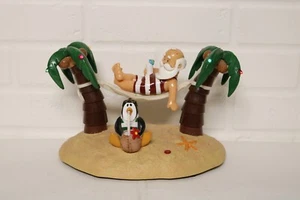 Gemmy Animated Santa Claus Hammock Sings It's 5 O'Clock Somewhere READ! - Picture 1 of 9