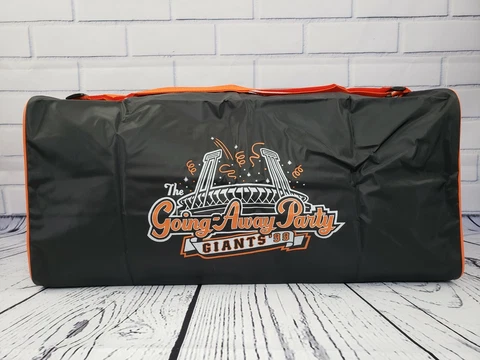 San Francisco Giants Candlestick Park Going Away Party 1999 SGA Gym Bag 21x10x10 Cover