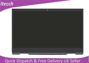 HP 15-cp0000 15.6" Touch Screen FHD LCD Assembly+Bezel Frame P/N:L10211-AA0 - Zdjęcie 1 z 4