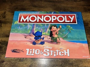 Monopoly Board Game: Disney's Lilo & Stitch Complete Game with all six tokens - Picture 1 of 2