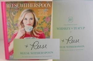 Whiskey in a Teacup by Reese Witherspoon ✎ SIGNED ✎ NEW 1st 1st Cookbook - Picture 1 of 3