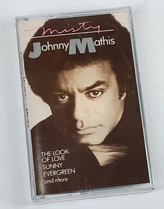 Johnny Mathis 1991, MISTY, THE LOOK OF LOVE, cassette tape Excellent - Picture 1 of 6
