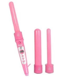 The Neo Choice Digital 3P Trio Pink Twister Interchangeable Curling Iron Set - Picture 1 of 1