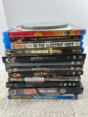 Lot of 18 Unassorted DVD’s Movies And Blue Ray Discs Used Random Selection - Image 1 of 4