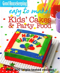 Good Housekeeping Easy to Make Kids' Cakes & Party Food - Paperback Book, Good - Picture 1 of 5