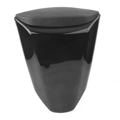 Cubierta de capó de asiento trasero negro brillante para Kawasaki Ninja ZX10R 2008-2010 cubierta trasera Foto 1 de 4