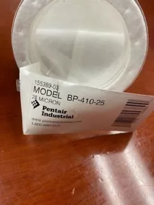 Pentek BP-410-25 filter bag 4" x 8.25" 25 Micron H2O - Picture 1 of 3