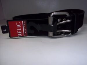 Relic Ladies Belt Black with metal studs Large, New With Tags