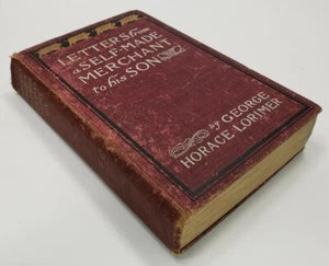 WWI Camp Hospital Library Book / Letters From a Self-Made Merchant to His Son - Picture 1 of 12