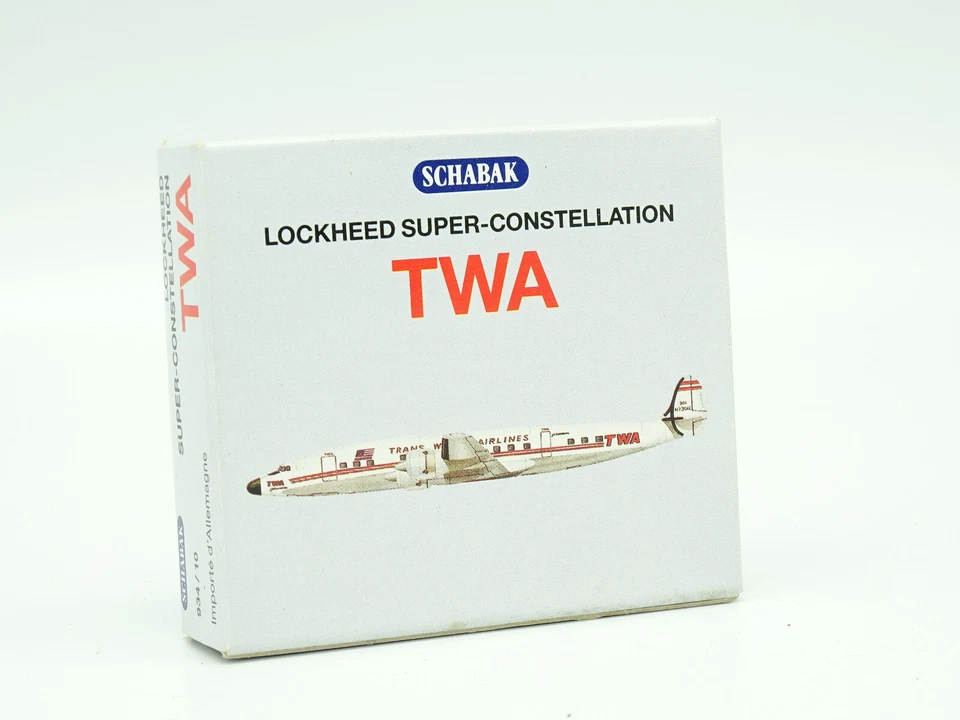 Schabak Airplane Airlines 1/600 - Lockheed Super Constellation TWA - Image 1 of 1