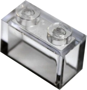 Lego 1x2 Trans Clear Bricks x50 Translucent Part Piece Bulk Lot Legos #3065 Used - Picture 1 of 1