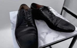 Men’s Christian Louboutin Greggo Oxford Dress Shoes - Black Size 8.5 - Picture 1 of 7