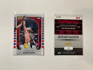 DEIVESON FIGUEIREDO 2022 Panini Instant UFC Crowning Moment 1/700 Club Card #CM5 - Picture 1 of 4