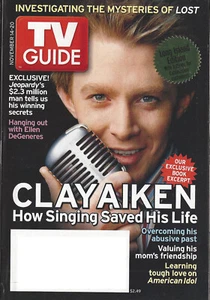 TV GUIDE 2004 14-20 de noviembre edición Clay Aiken Long Island - Imagen 1 de 2