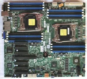 Placa base Supermicro X10DRH-CT *defectuosa, dañada* - Imagen 1 de 3