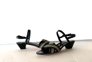 Eric Javits Women's Sandals Size 9.5M Heels Mules Shoes Slide Pumps Leather New - Picture 1 of 10