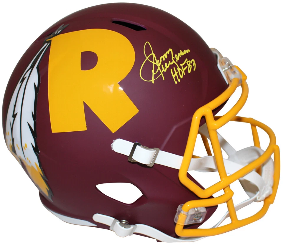 Casco de velocidad firmado por Sonny Jurgensen Washington Redskins F/S AMP BAS 35601 Foto 1 de 4