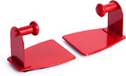 Magnetic Paper Towel Holder Red Heavy Duty Steel Refrigerator Kitchen Fridge Bar