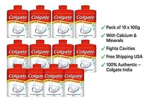 Colgate Cavity Protection Toothpowder 100g x 10 | With Calcium & Minerals USA - Picture 1 of 3