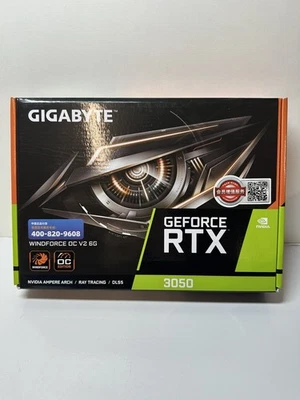 GIGABYTE GeForce RTX 3050 LP 6GB DDR6 PCIe 4.0 14000MHz Graphics Card New Sealed - Image 1 of 4
