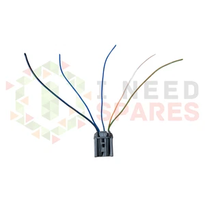Ford Fiesta MK7 Right Rear Tail Light Bulb Holder Plug & Wire Loom Cut Genuine - Picture 1 of 4