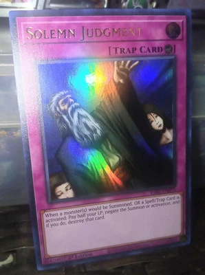 Solemn Judgment (PUR) RA02-EN075 1st Edition - Image 1 of 4