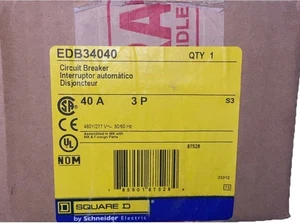 EDB34040 - Square D - Molded Case Circuit Breaker - Picture 1 of 4