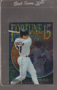 1999 Topps Chrome Fortune 15 Mike Piazza #FF10 New York Mets - Picture 1 of 2