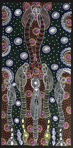 Colleen Bird Wallace NUNGURRAYI. Authentic Aboriginal Art. 100% Original. - Picture 1 of 6