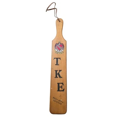 Tau N.C State Tau Kappa Epsilon  Fraternity Paddle To Doug 68 From Ronnie 69 - Image 1 of 4
