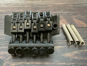 Charvel FLC-101 Floyd Rose Licencia Trémolo Puente Negro TAKEUCHI TRS-101 - Imagen 1 de 8