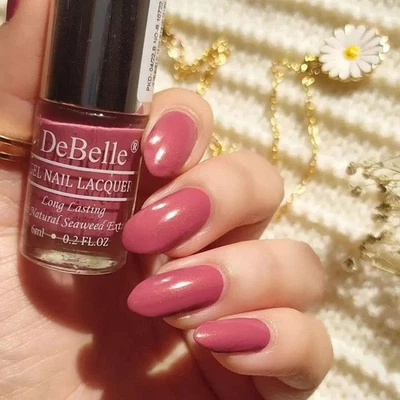 Beautifull Shimmer Liquid Gel Nail Polish Dark Mauve Purple Color 30 g j464 E445 - Bild 1 von 4