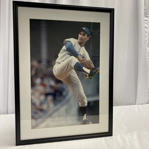 Sandy Koufax Signed Autographed Framed 18x24 Photo # 263/500 With COA! - Picture 1 of 5