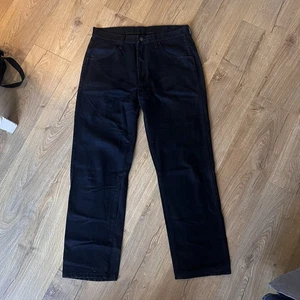 Jeans Vaqueros Rustler Negros Vintage - 32x32 - Hechos en México - Imagen 1 de 8