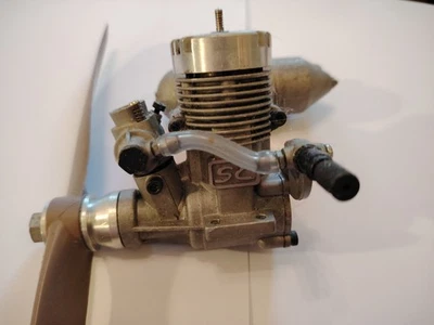 SC 25 2Stroke Model Aero Engine RC Nitro Glo - Image 1 of 4