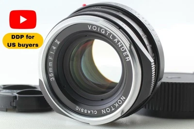 [Top MINT] Voigtlander NOKTON classic 35mm F1.4 II MC VM Lens From JAPAN - Image 1 of 4