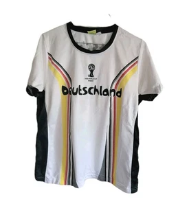 2014 FIFA World Cup Brazil Soccer Jersey  White Shirt  Men's Large - Picture 1 of 13