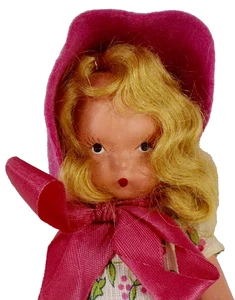 Nancy Ann Storybook Doll Little Miss Sweet Miss #110 Bisque Frozen Leg OB - Picture 1 of 14